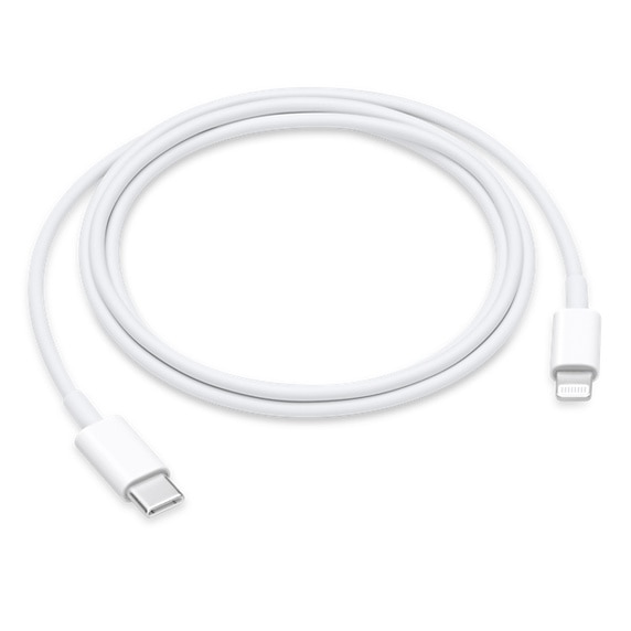 Fotografie Cablu date/incarcare Apple, USB-C to Lightning, 1m, White