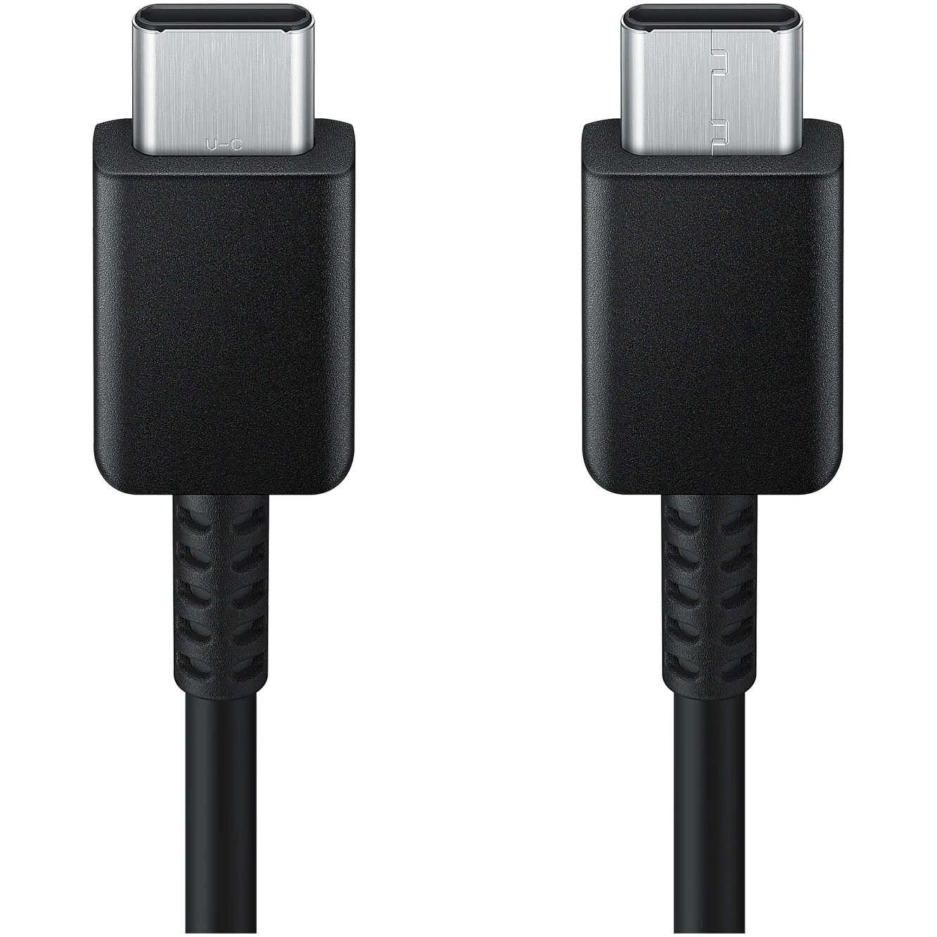 Fotografie Cablu de date Samsung, USB Type-C & USB Type-C, lungime 1.8 m, max. 3A USB 2.0, Negru