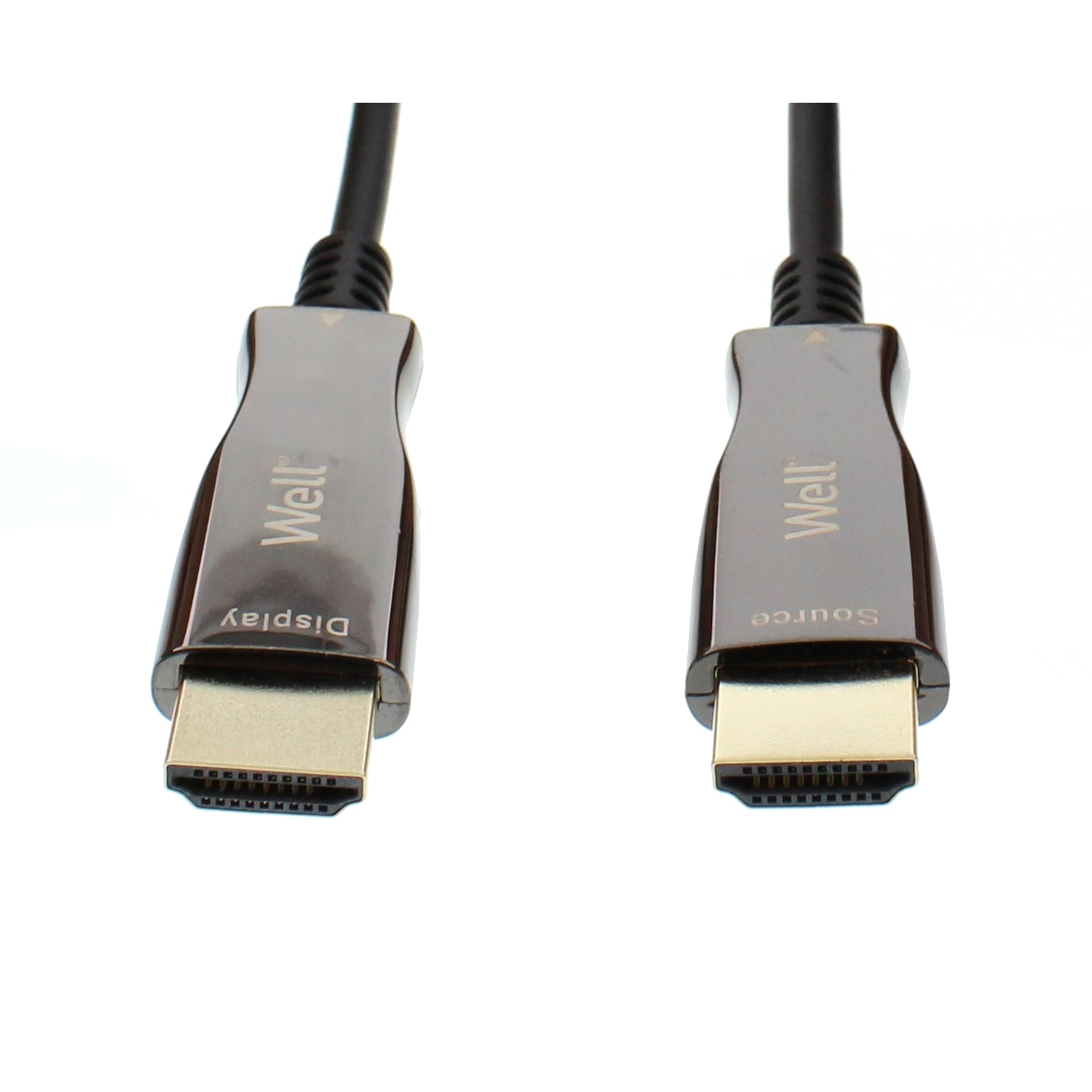 Fotografie Cablu HDMI2.0 cu fibra optica AOC HDMI tata - HDMI tata aurit 20m