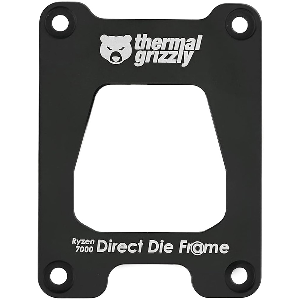 Fotografie Cadru de montare Thermal Grizzly Ryzen 7000 Direct Die Frame, Aluminiu, Negru