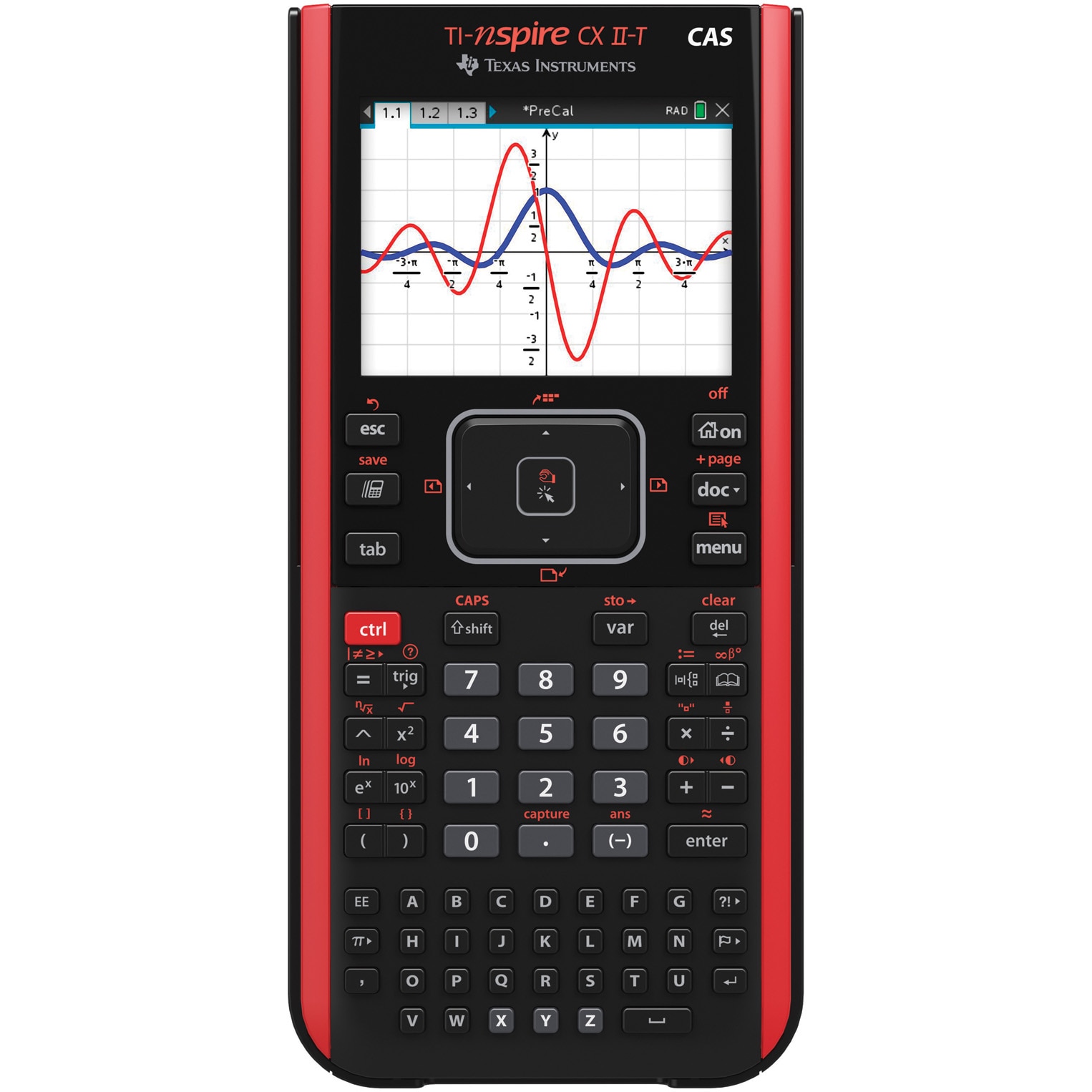 Fotografie Calculator grafic avansat Texas Instruments TI-Nspire™ CX II-T CAS, afisaj color
