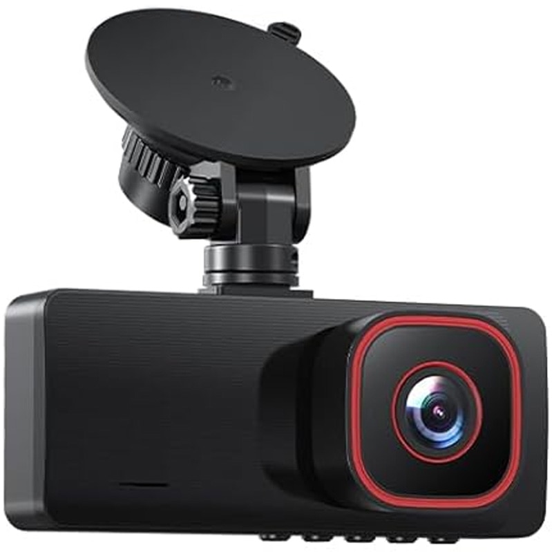 Fotografie Camera auto de bord Bestsee M22 Pro cu 3 canale 1080P, Super Night Vision, 170°, ecran 2.35", G-sensor si monitorizare parcare