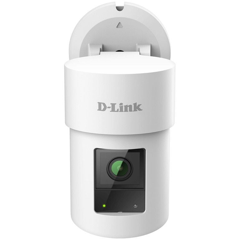 Fotografie Camera de supraveghere D-Link DCS-8635LH PTZ Pan & Zoom Outdoor Wi-Fi, 4MP, 2K QHD, Night Vision 7m, IP65, ONVIF, Motorised 360° coverage, AI-Based automatic person tracking, Glass-break detection, Two-way audio with siren, MicroSD Card Slot