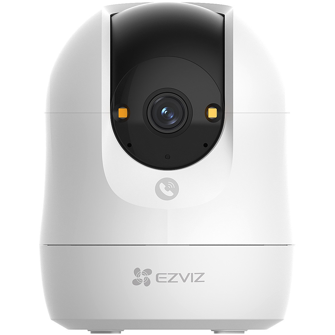 Fotografie Camera de supraveghere de interior EZVIZ C6N G1 3K, Rezolutie 5MP, WiFi 2.4 Ghz, PTZ 360°, Detectare persoane, Urmarire cu zoom automat, WiFi 2.4 GHz, Vedere nocturna color, Compatibila cu Alexa, Alb
