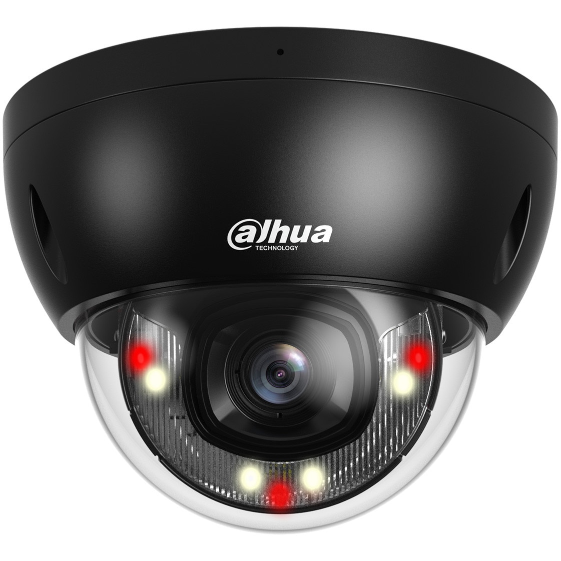 Fotografie Camera de supraveghere IP Dahua WIZSENSE2 Dome DH-IPC-HDBW2849EP-S-IL-0280B, 8MP, 2.8-3.6 mm, detectie om, vizualizare de pe telefon, microfon, POE, ONVIF, IP67