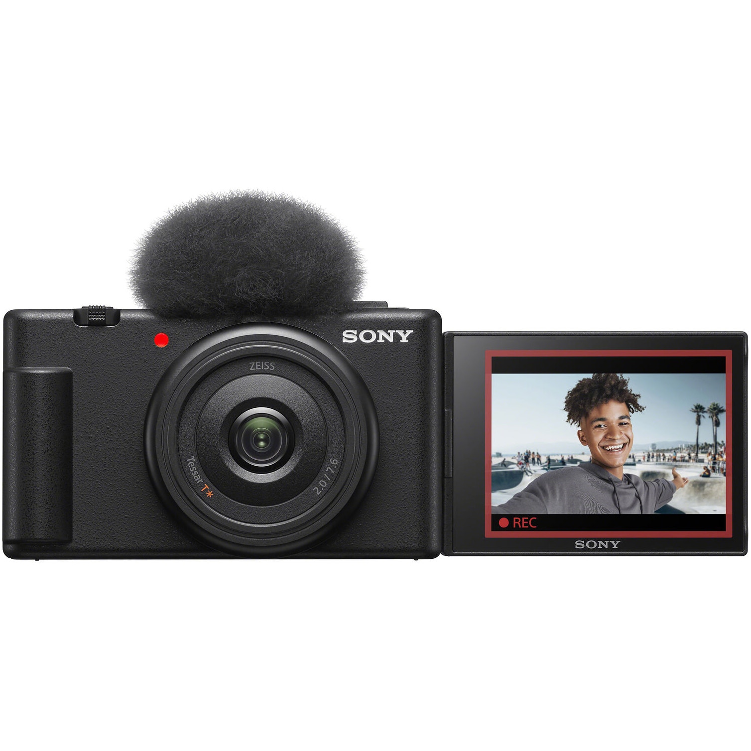 Fotografie Camera foto vlogging Sony ZV-1F, 20.1MP, 4K, Negru