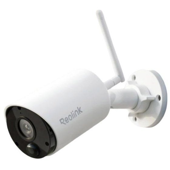Fotografie Camera supraveghere exterior wireless WiFi Reolink Argus Eco B320, 3 MP, PIR, IR 10 m, 2.4 GHz, 5200 mAh, microfon si difuzor, sirena, slot card