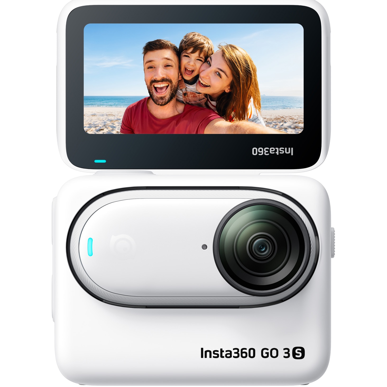 Fotografie Camera Video Sport Insta360 GO3S, 4K, 128GB, Alb