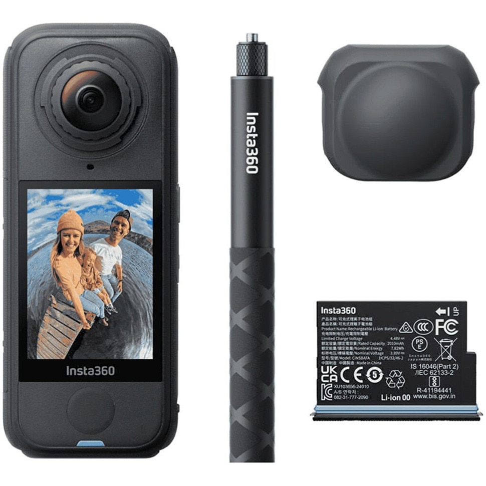 Fotografie Camera video sport Insta360 X4 Air, Starter Bundle, Black