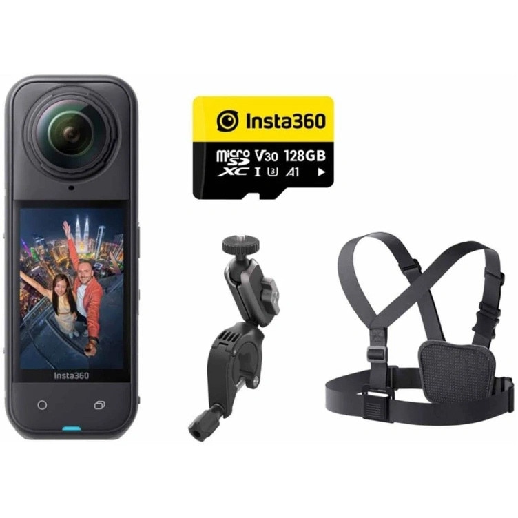 Fotografie Camera Video Sport Insta360 X5, 8K, Cycling Bundle