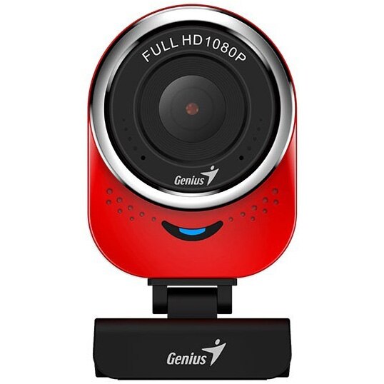 Fotografie Camera Web Genius Qcam 6000, FullHD 1080p, USB, Rosu