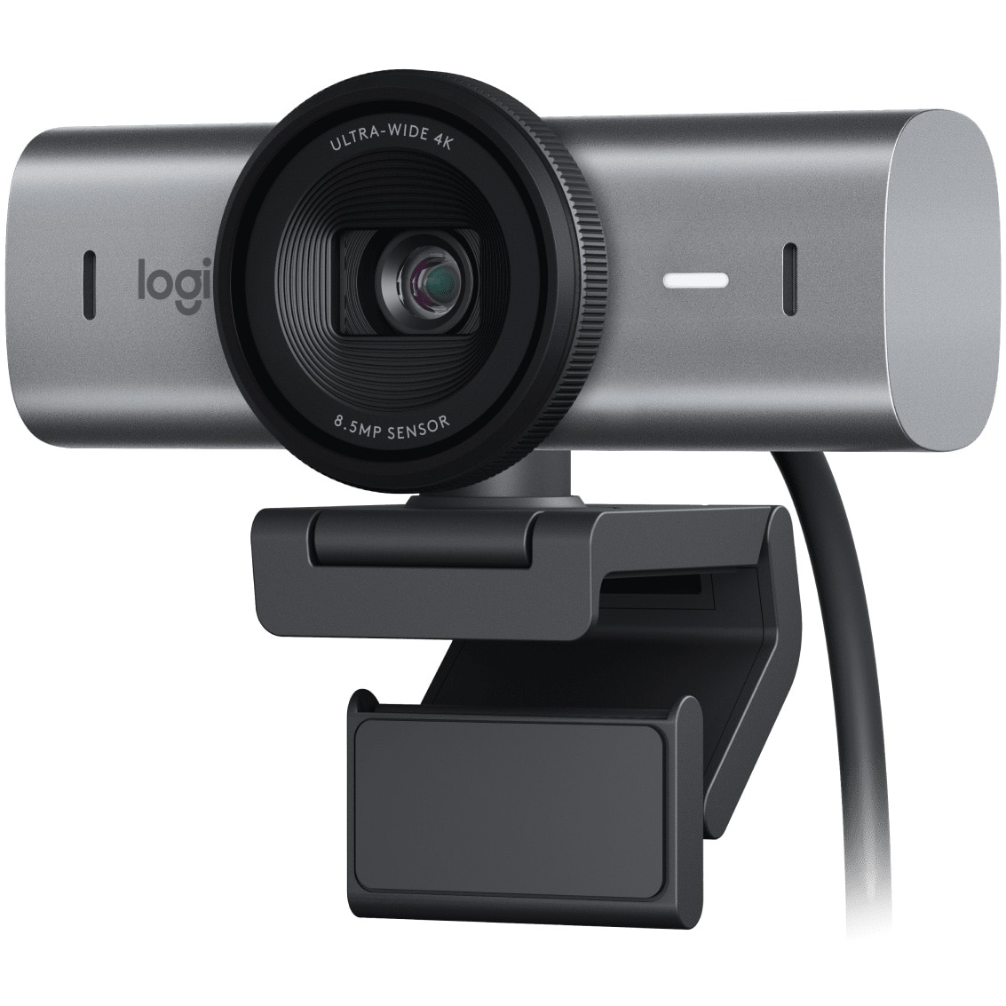 Fotografie Camera Web Logitech MX Brio, 4K/30fps, Ultra HD, Advanced Autofocus, Privacy Shutter, Graphite