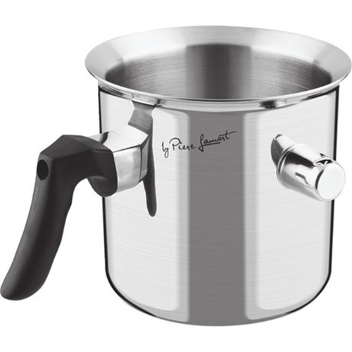 Fotografie Cana dubla pentru lapte Lamart Milk, inox, inductie, 21.3 x 17.4 x 15.4 cm, 1.5 L