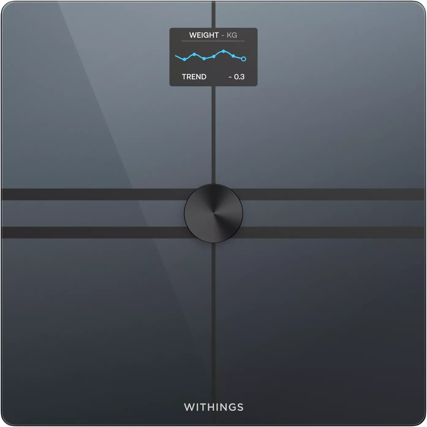 Fotografie Cantar Wi-Fi pentru analiza corporala completa Withings Body Comp, Negru