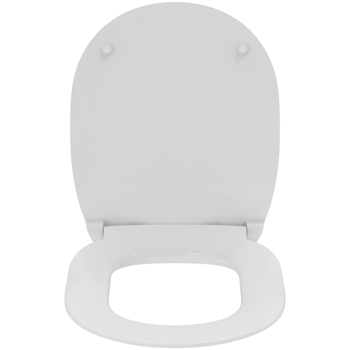 Fotografie Capac WC cu soft-close, balamale inox Ideal Standard Connect Thin