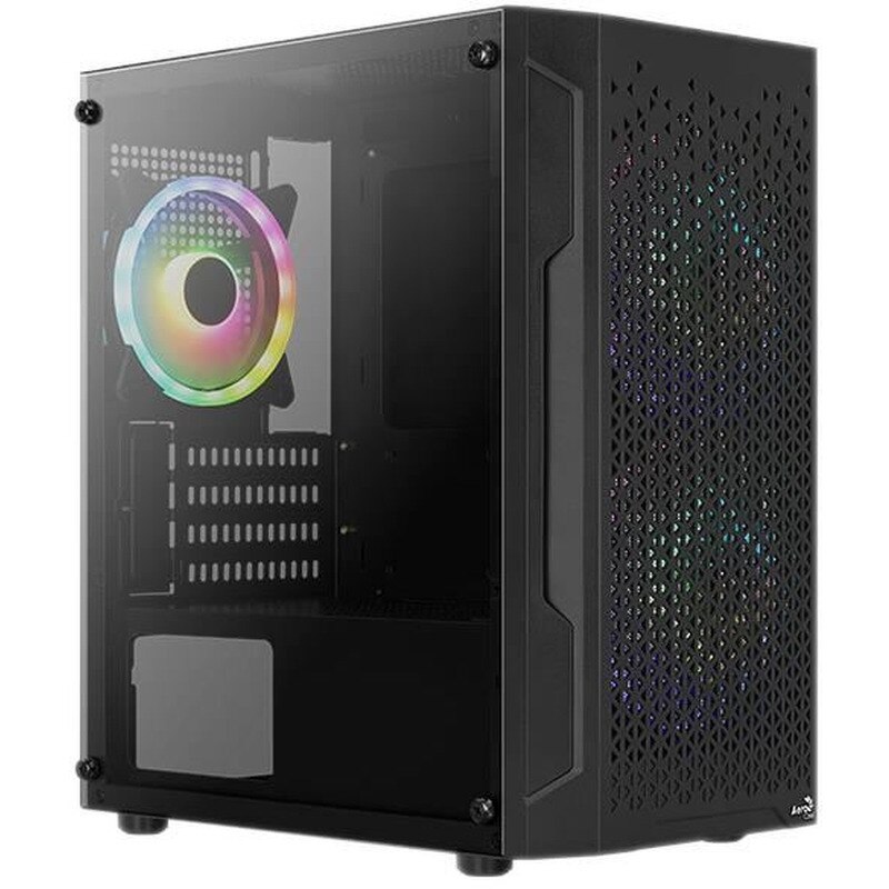 Fotografie Carcasa Aerocool Trinity Mini V3, Mini Tower, fara sursa, mATX, Black
