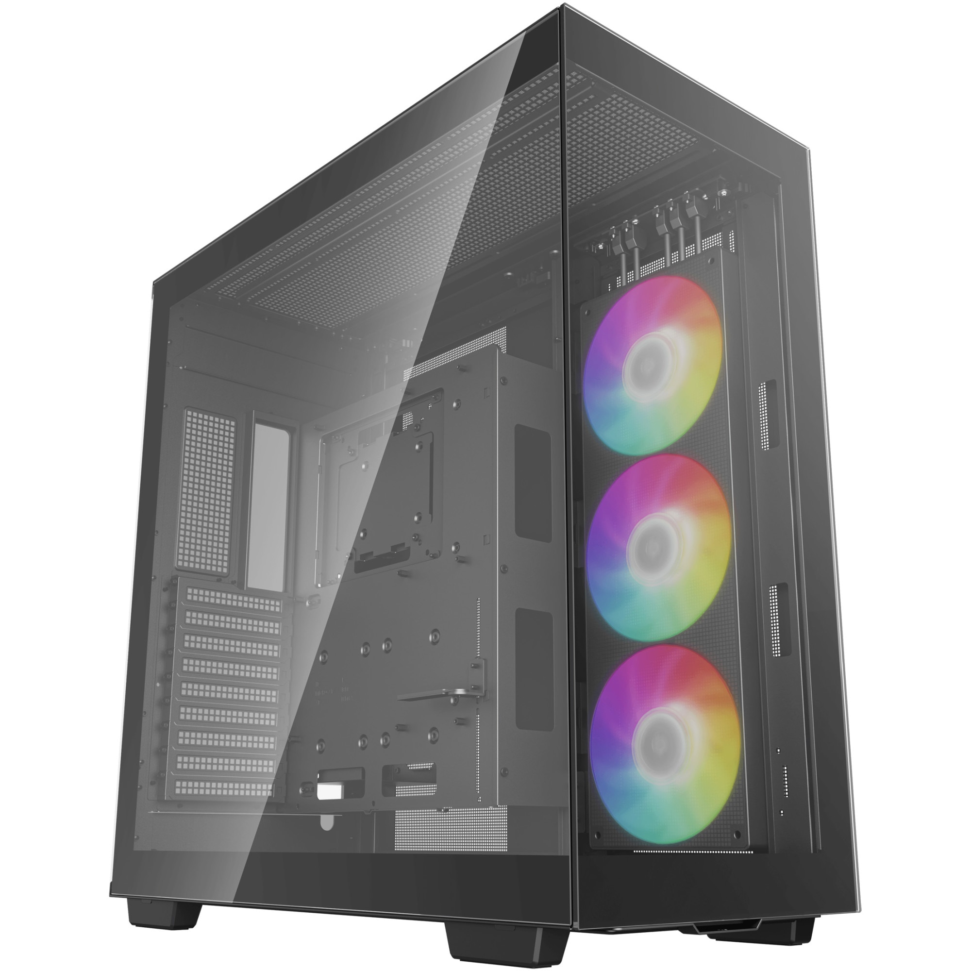 Fotografie Carcasa DeepCool CH780, Full Tower, fara sursa, ATX negru
