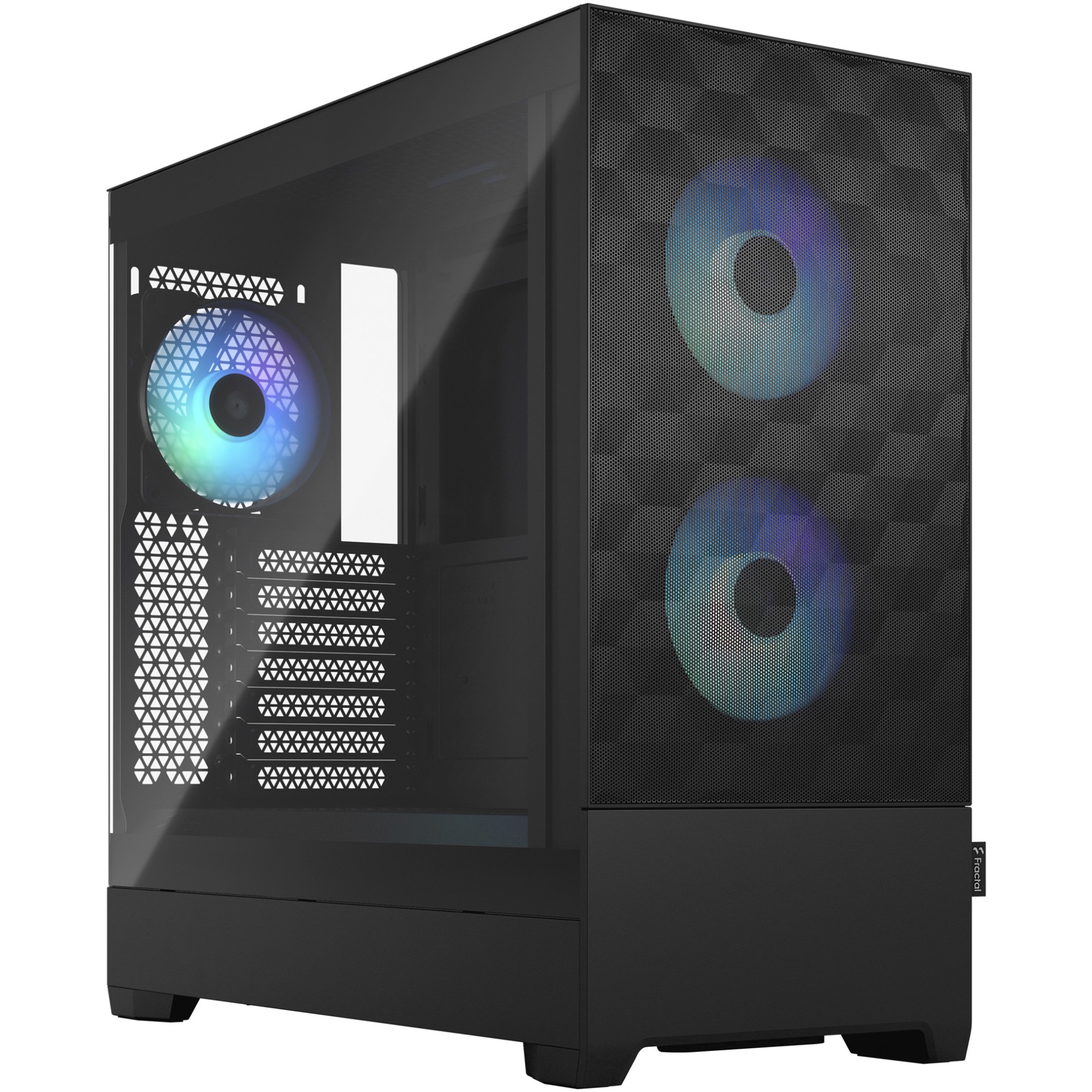 Fotografie Carcasa Fractal Design Pop Air RGB , fara sursa, Black TG Clear Tint (FD-C-POR1A-06)