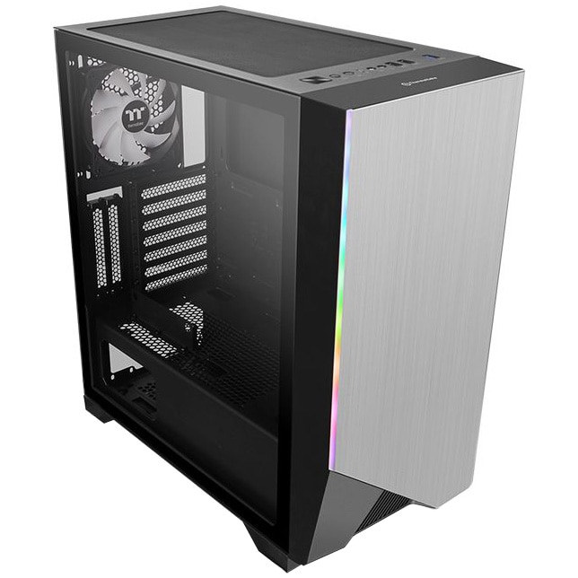 Fotografie Carcasa Thermaltake H550 TG ARGB , Middle Tower, ATX, Fara sursa, Silver