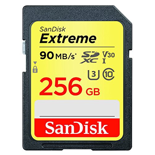Fotografie Card de memorie SanDisk Extreme SDXC, 256 GB, V30, 90 MB/s