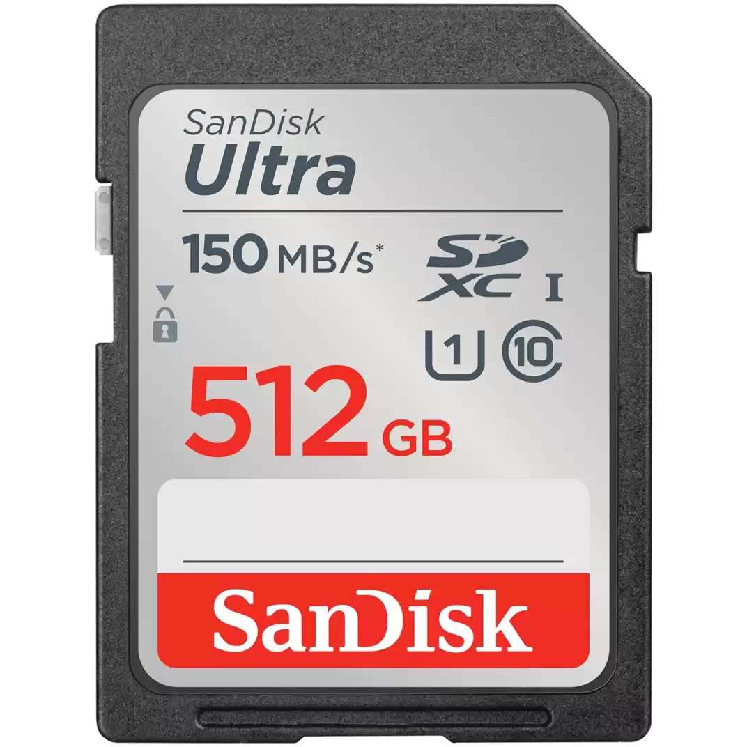 Fotografie Card de memorie SanDisk SD Ultra, 512GB, SDXC, 150MB/s