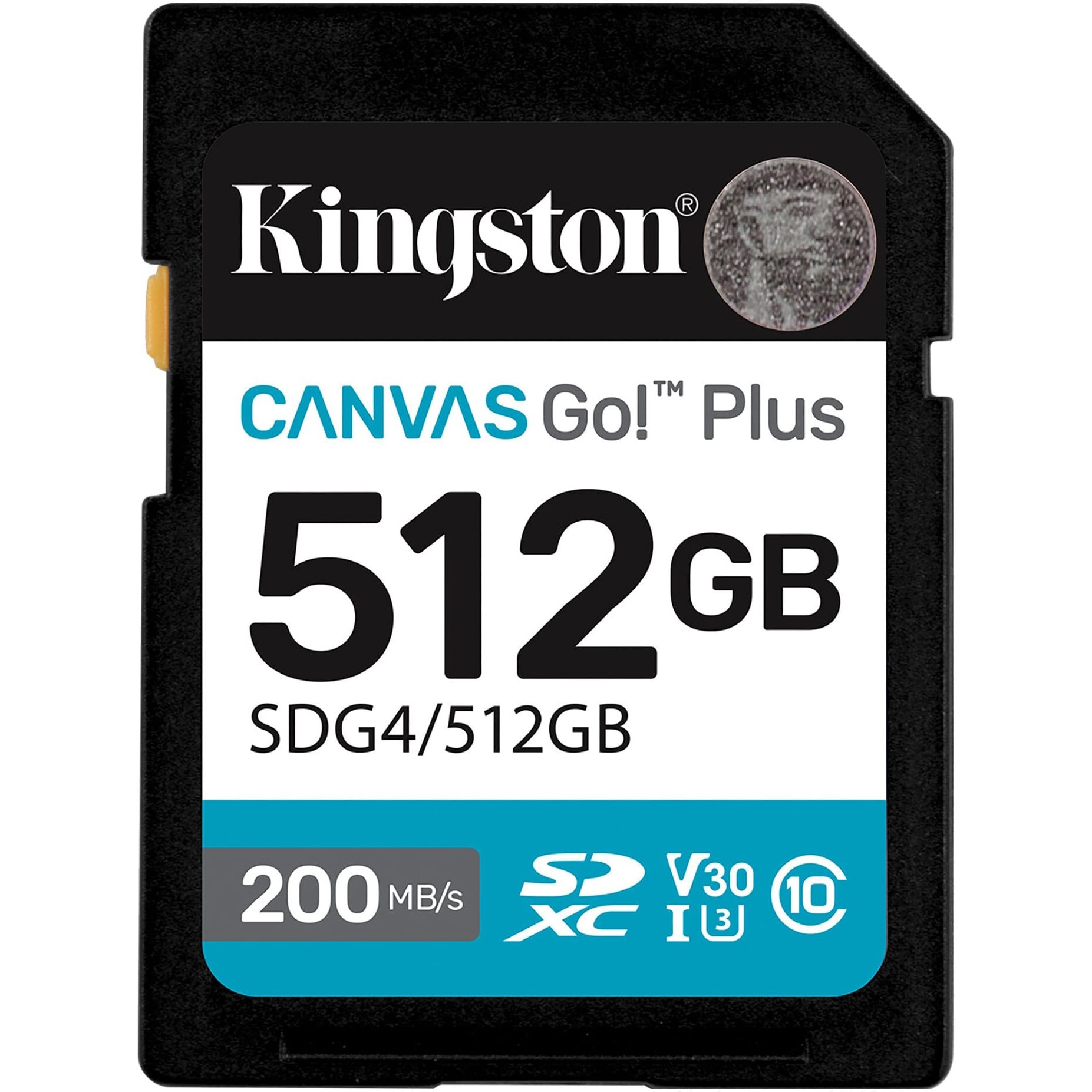 Fotografie Card de Memorie SDXC Kingston 512GB Canvas GO plus CL 10