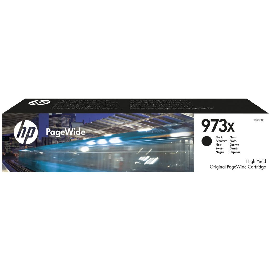 Fotografie Cartus cerneala capacitate extinsa HP 973X PageWide Negru, Original, ~10,000 pag