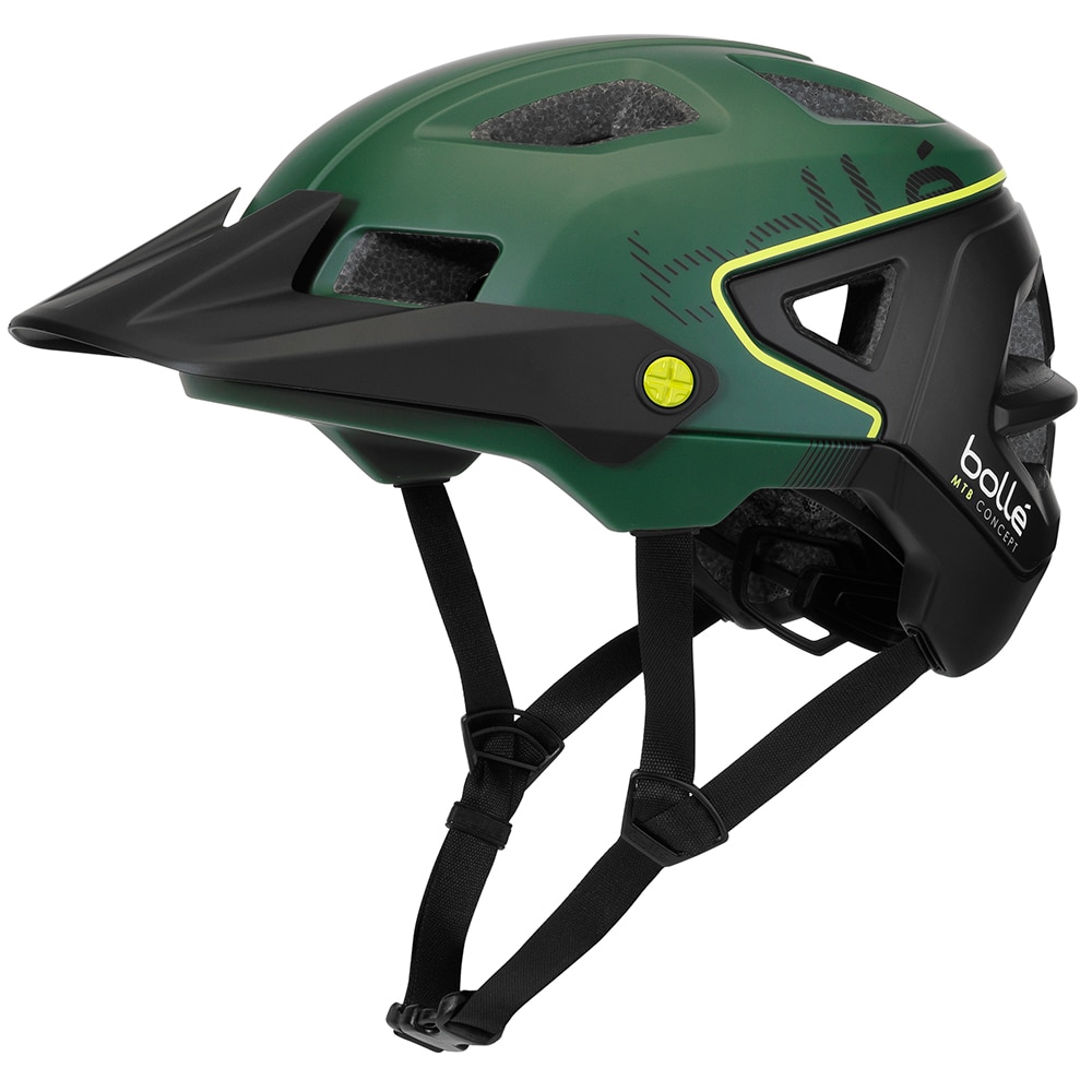 Fotografie Casca de ciclism Bolle Trackdown, marime 52-55cm, verde inchis
