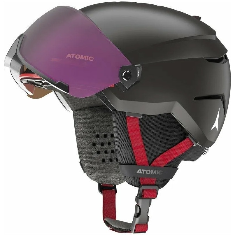 Fotografie Casca ski Atomic adulti Savor Visor R, marime M (55-59), Negru