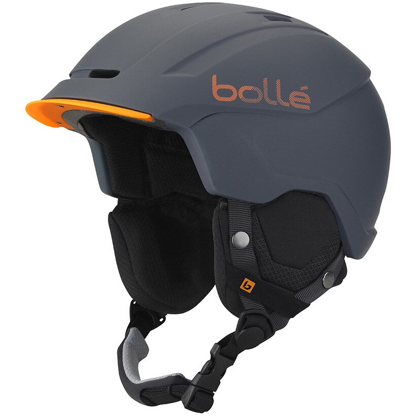 Fotografie Casca ski Bolle INSTINCT, marime S(51-54cm), gri inchis/portocaliu