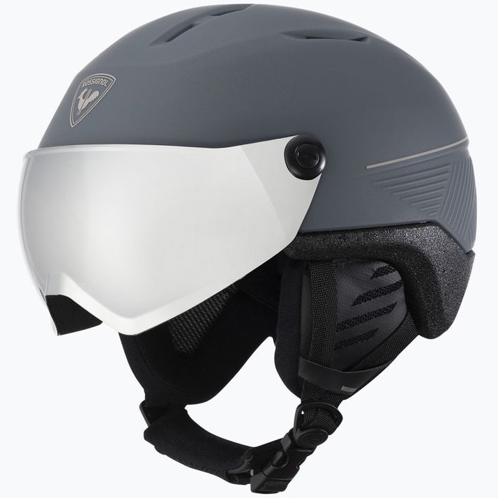 Fotografie Casca ski Rossignol Fit Visor Impacts Photo, marime L/XL, gri