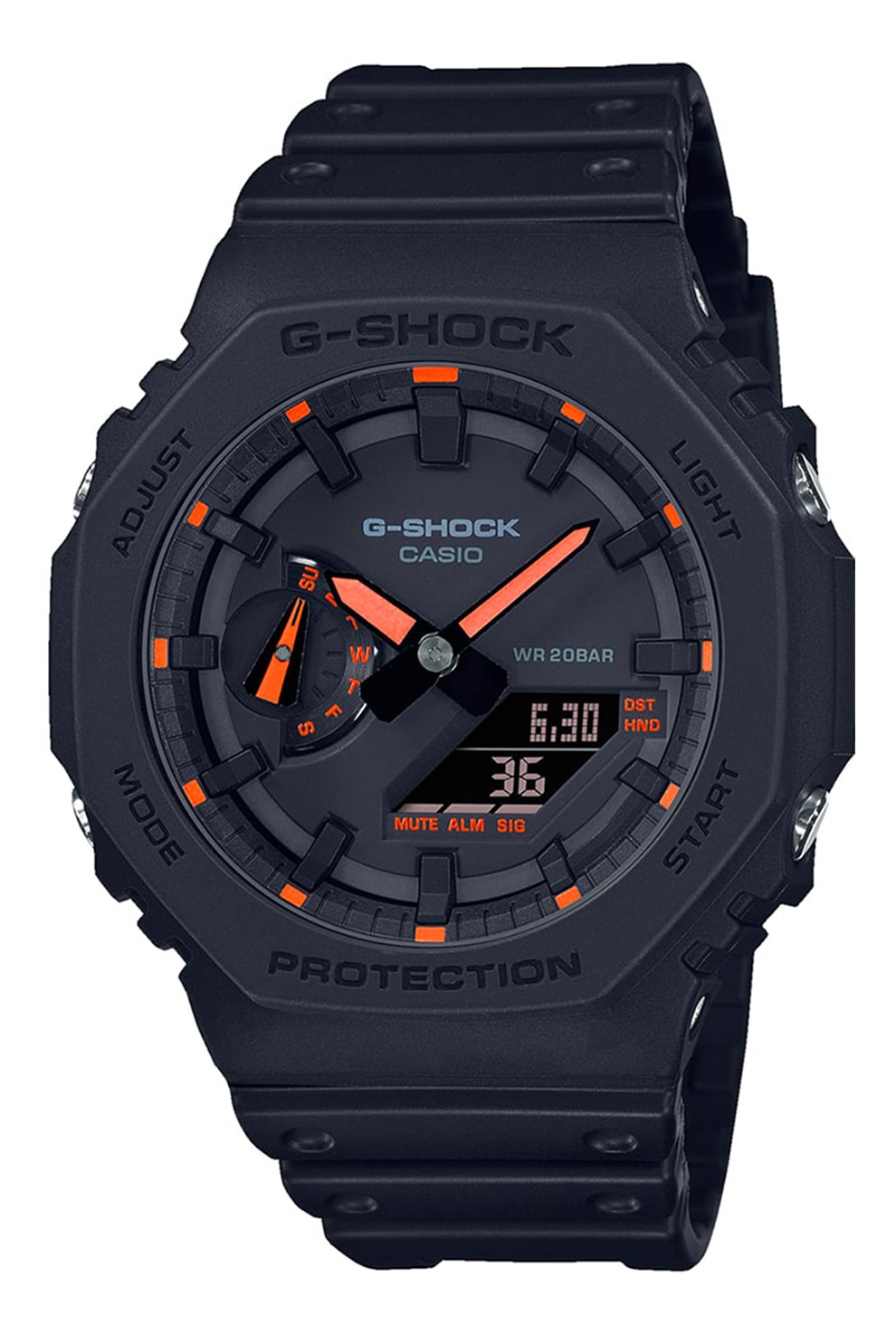 Fotografie Casio, Ceas cu functii multiple G-Shock, Negru