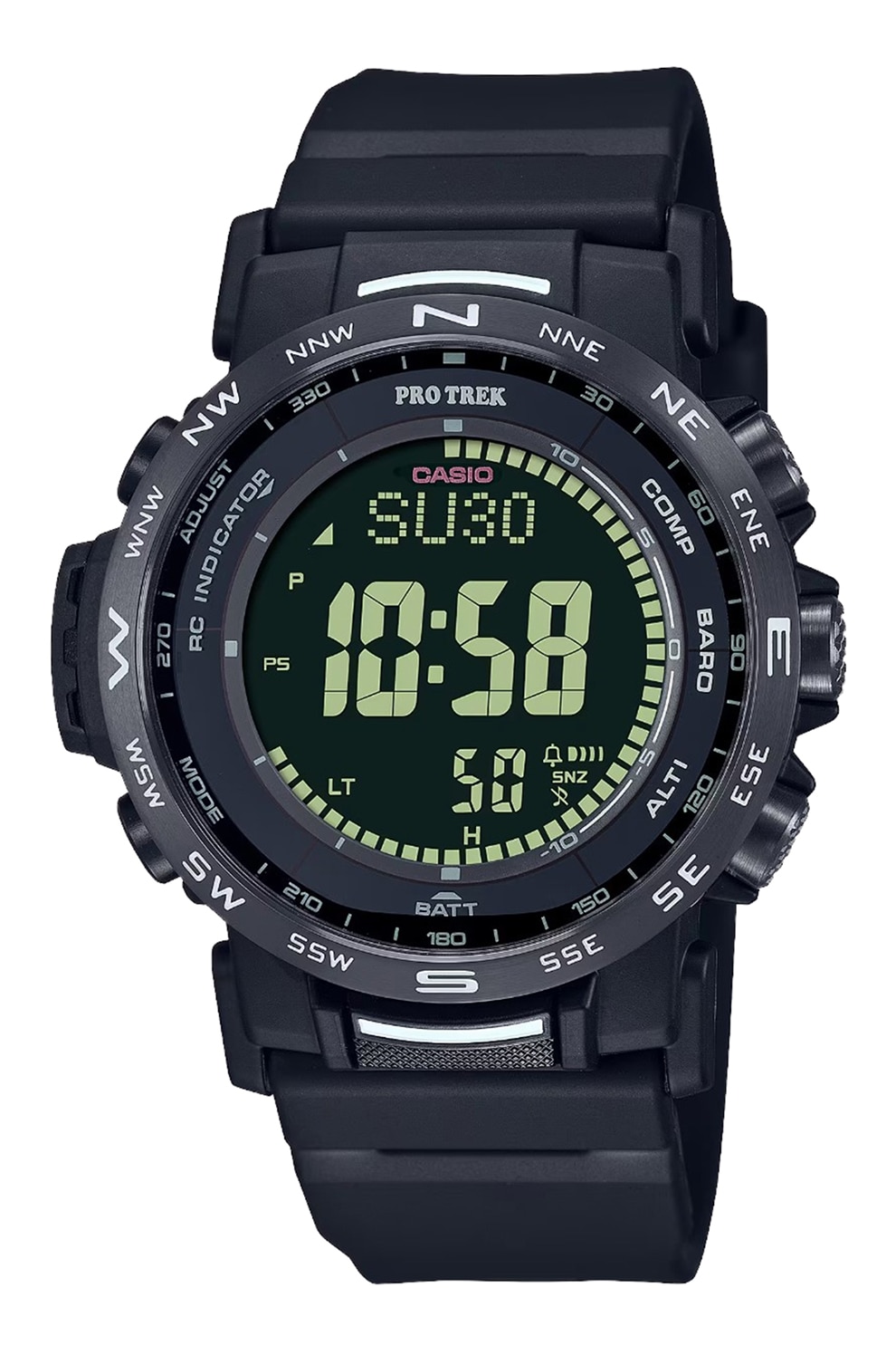 Fotografie Casio, Ceas quartz cu baterie solara, Negru