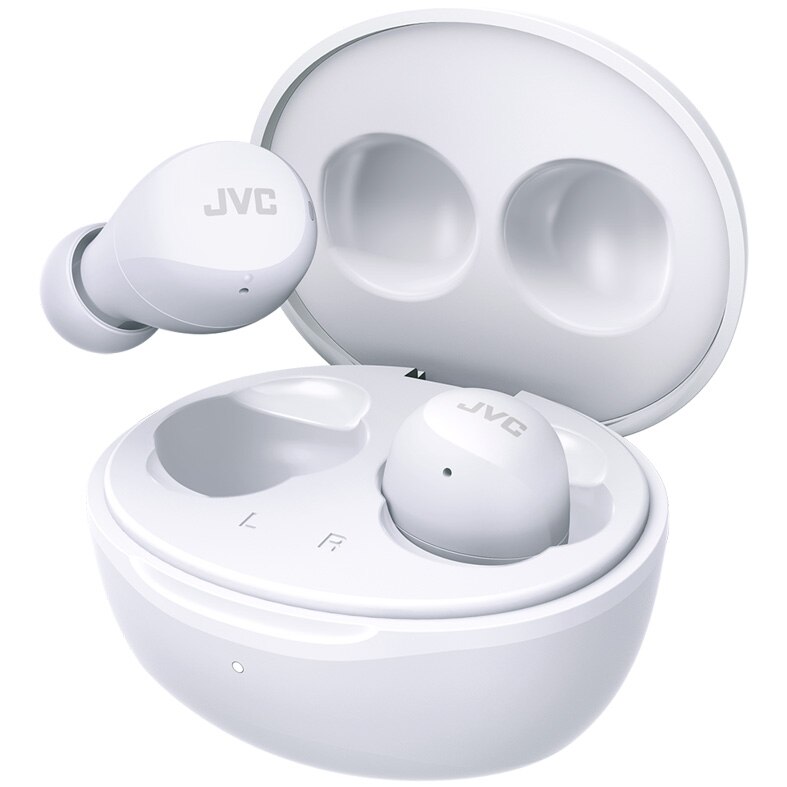Fotografie Casti audio In-Ear JVC HA-A6T-W-U Gummy Mini, Bluetooth, True Wireless, Alb