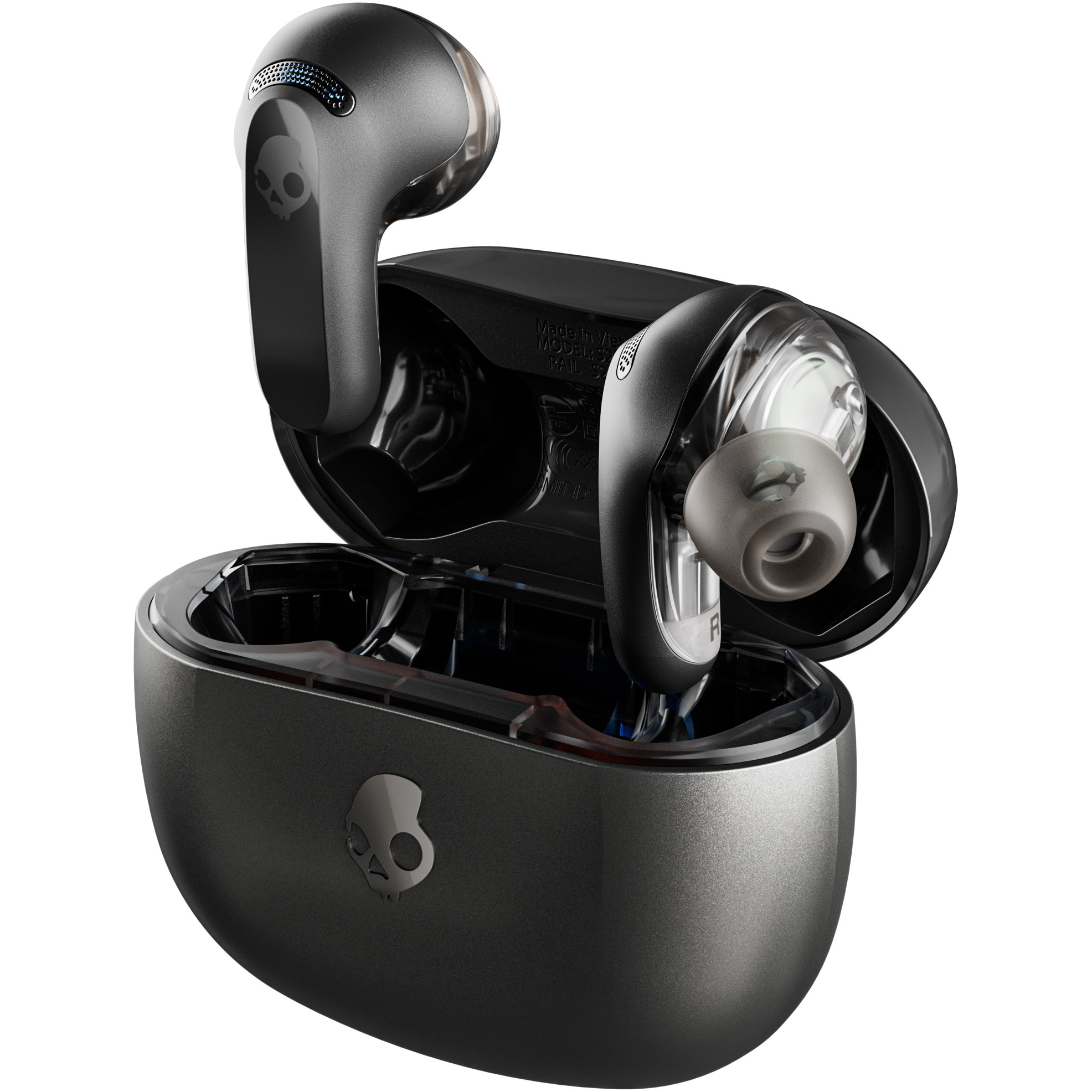 Fotografie Casti Audio In-Ear, Skullcandy Rail ANC True Wireless, Bluetooth, Black