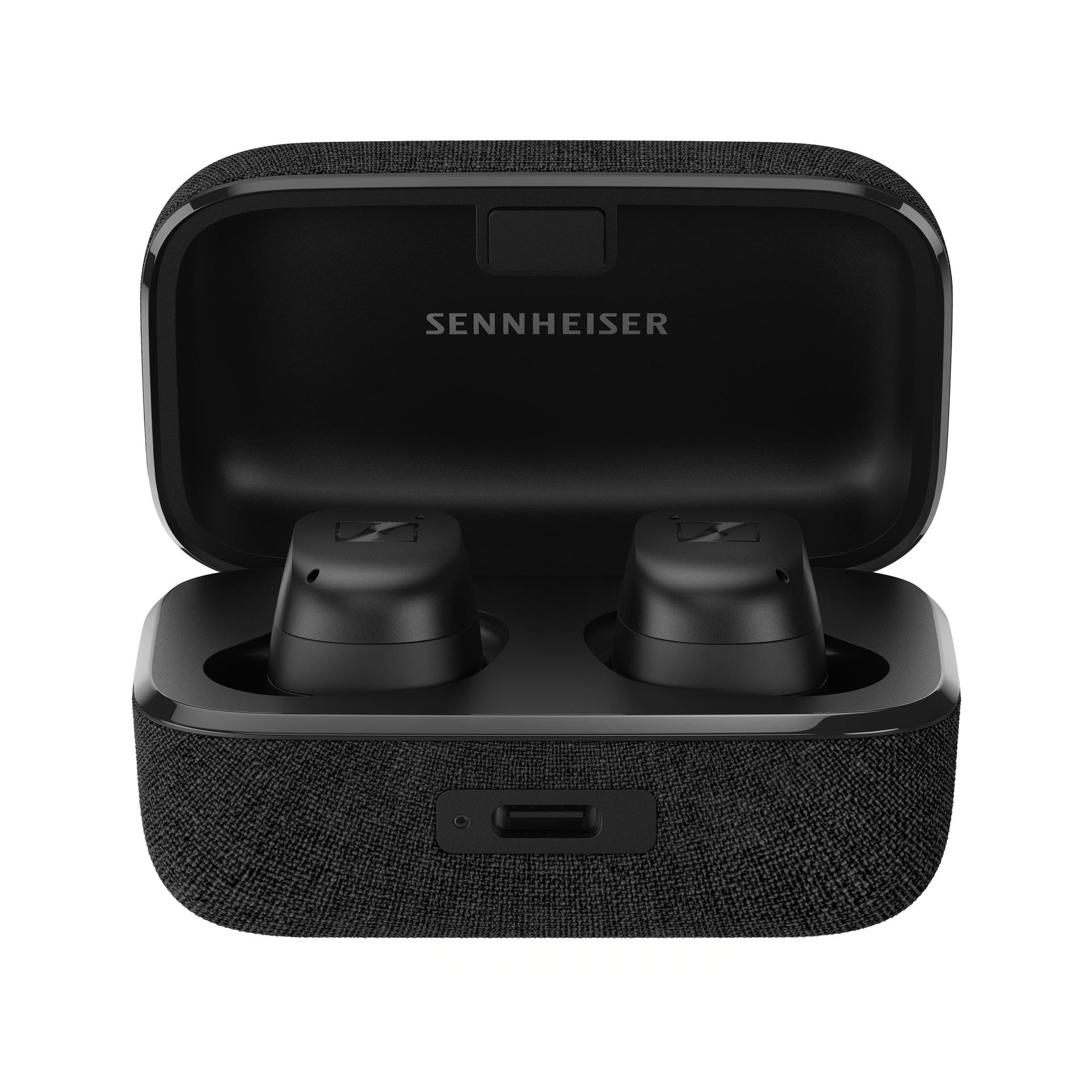 Fotografie Casti audio Sennheiser Momentum True Wireless 3, Bluetooth, IN-EAR, Microfon, Negru