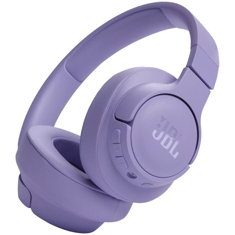 Fotografie Casti audio wireless over-ear JBL Tune 720BT, JBL Pure Bass Sound, Bluetooth 5.3, Conexiune multi-point, Asistent vocal, Violet