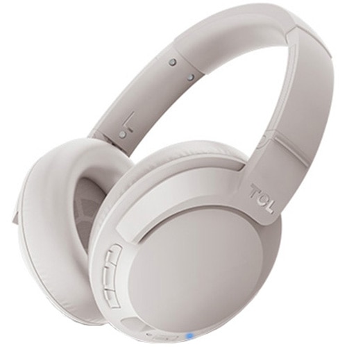 Fotografie Casti Bluetooth over-ear TCL ELIT400NCWT-EU, HRA, ANC, Hi-Res Audio, Cement Gray