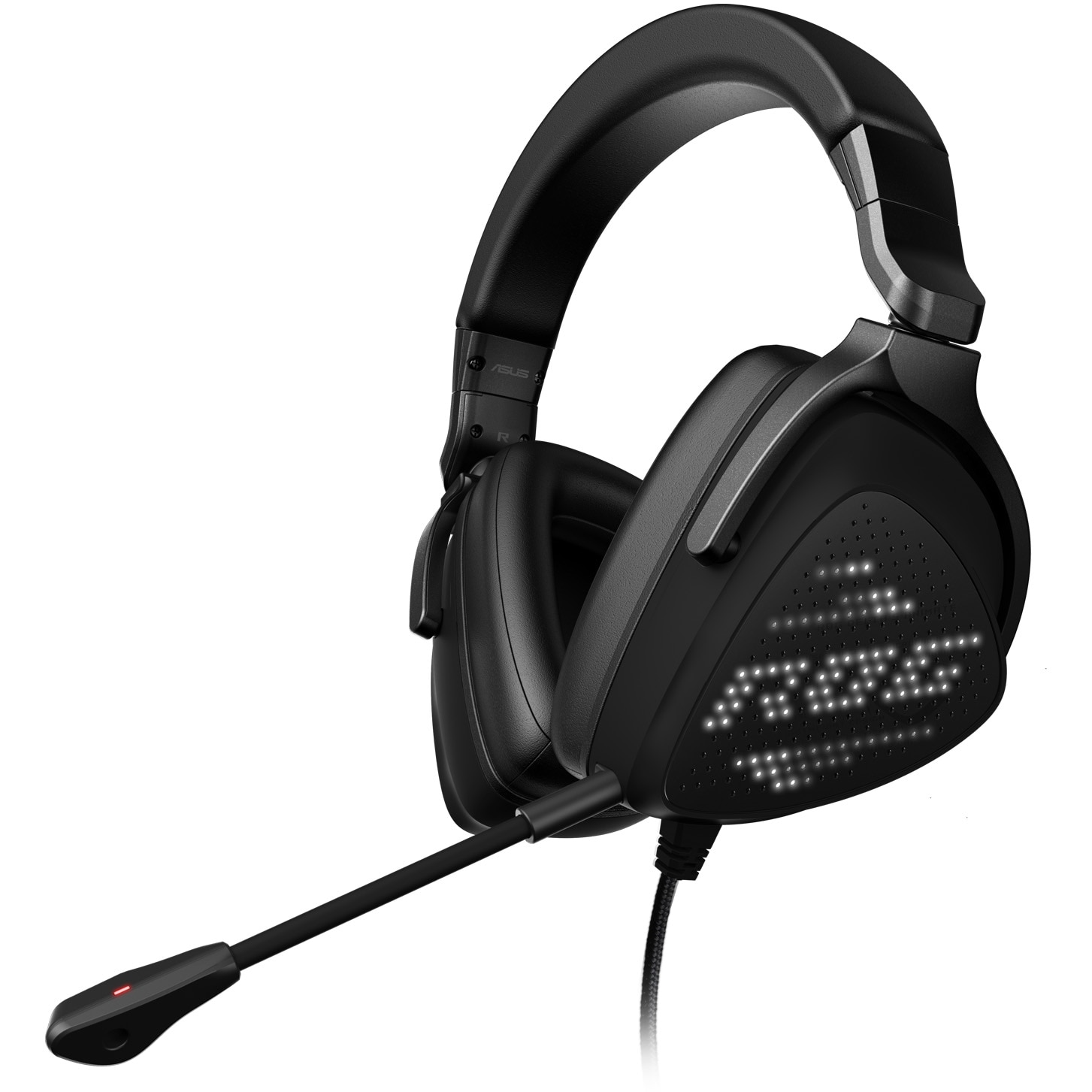 Fotografie Casti gaming ASUS ROG Delta S Animate, LED AniMe Matrix™, USB-C/USB 2.0