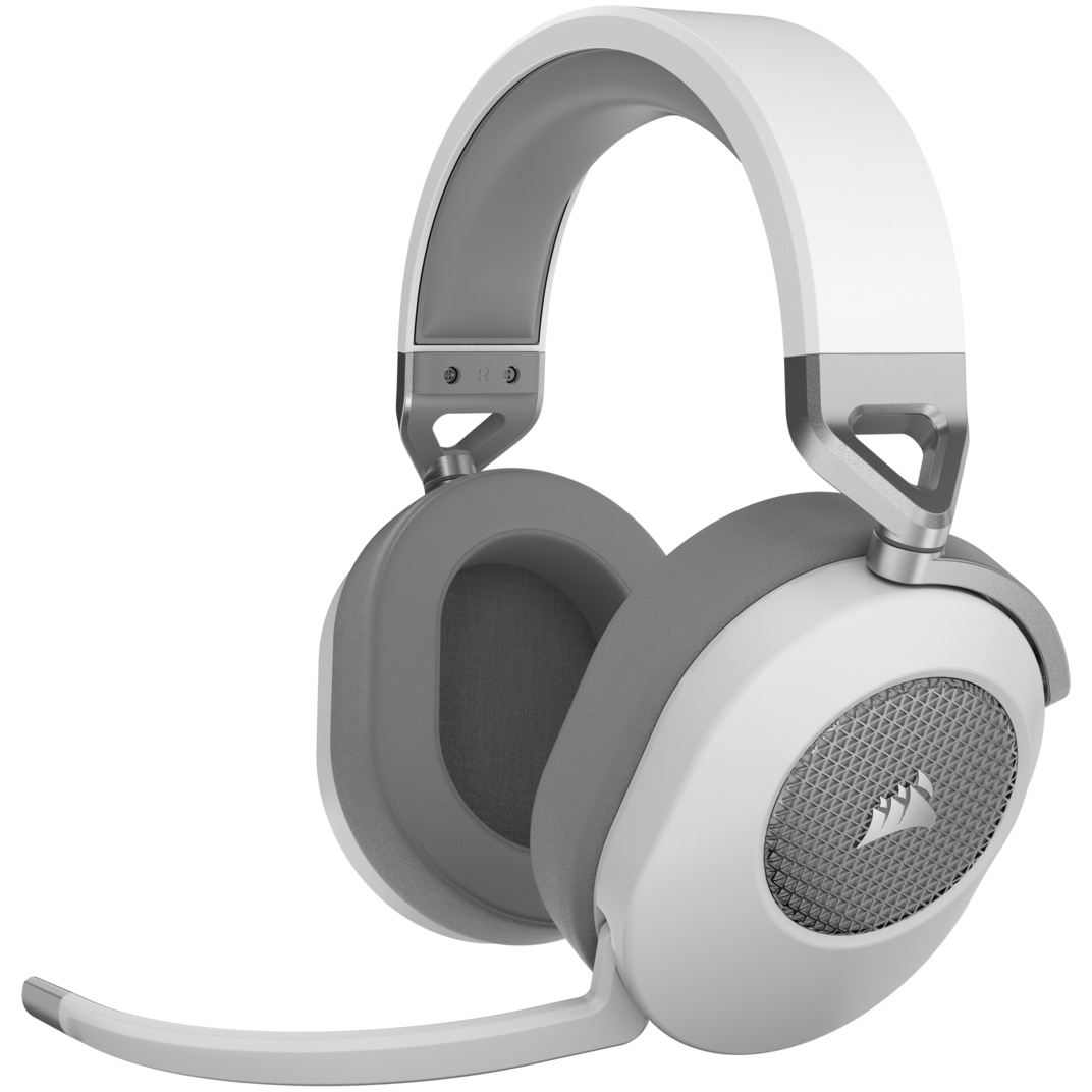 Fotografie Casti gaming Corsair HS65 wireless, Alb