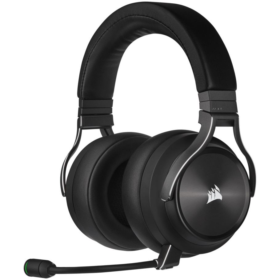 Fotografie Casti Gaming Corsair Virtuoso, Iluminare RGB, Wireless XT, Negru