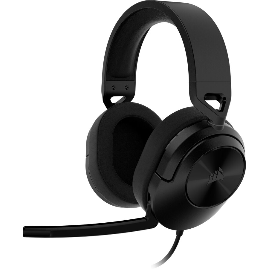 Fotografie Casti gaming cu microfon Corsair HS55 Stereo, Negru Carbon