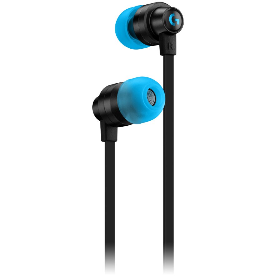Fotografie Casti gaming in-ear Logitech G333, Negru