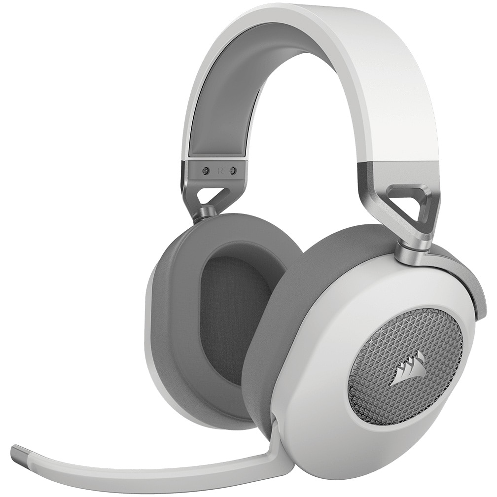 Fotografie Casti gaming wireless/bluetoothCorsair HS65 V2, Alb