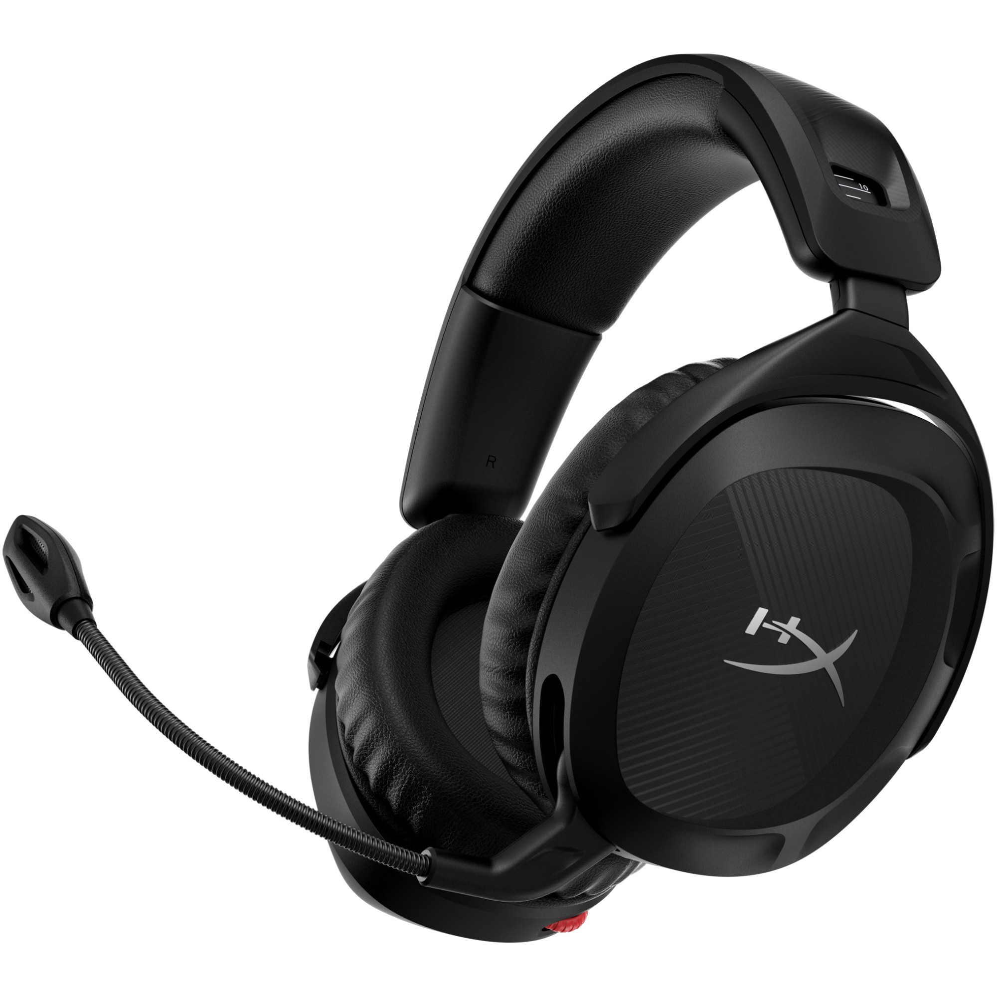 Fotografie Casti gaming wireless HyperX Cloud Stinger 2, DTS Headphone:X spatial audio, conexiune 2.4 GHz, Negru