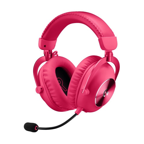 Fotografie Casti gaming wireless Logitech PRO X 2 Lightspeed, Magenta