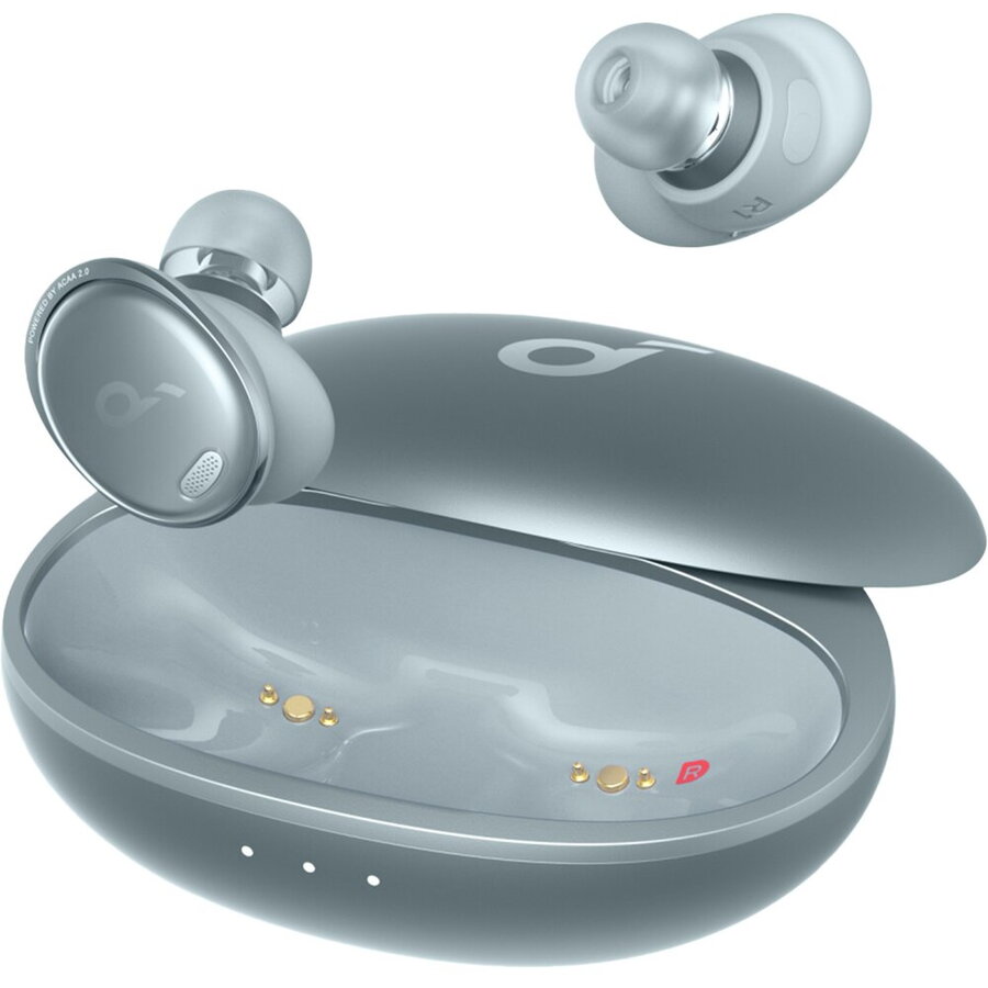 Fotografie Casti In-Ear Anker Soundcore Liberty 3 Pro, True Wireless, Noise Cancelling, Hi-Res, Bluetooth, Gri