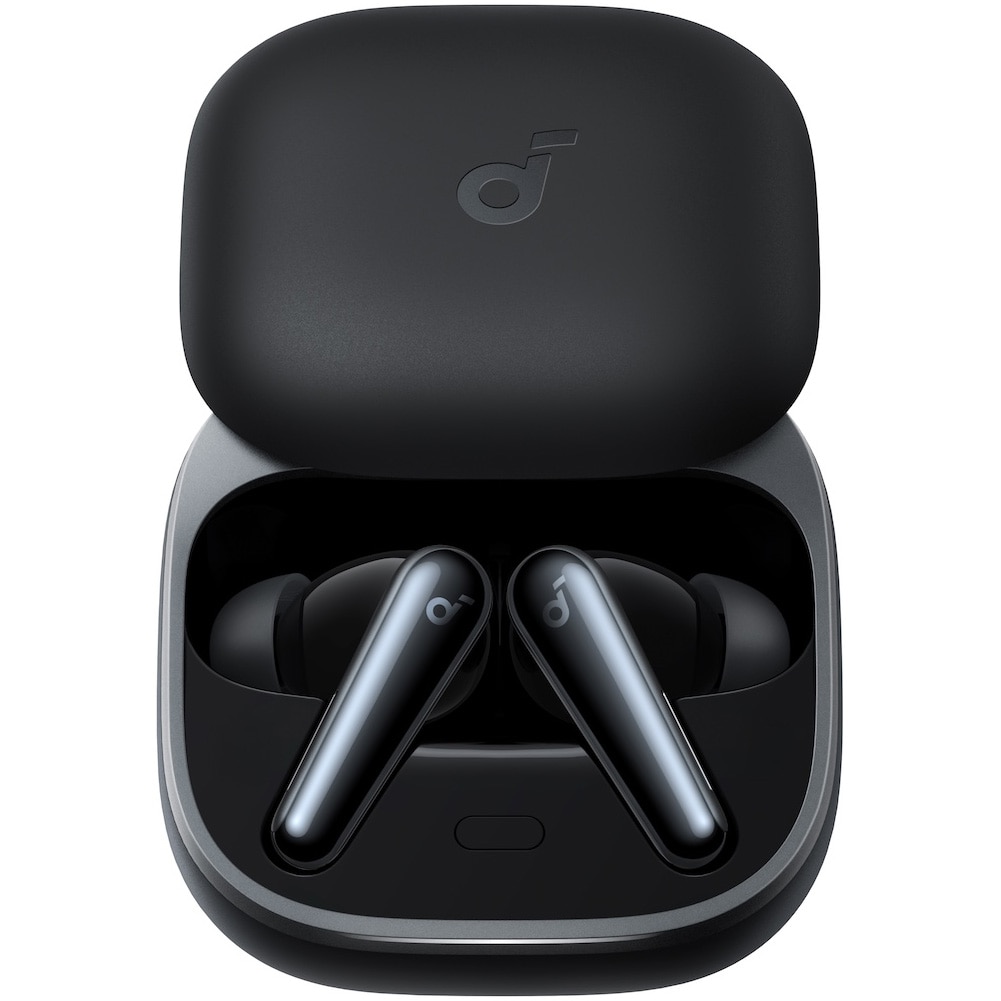 Fotografie Casti In-Ear Anker SoundCore Liberty 5, True Wireless, Bluetooth, ANC, Autonomie 48 ore, IP55, Dolby Audio, Negru