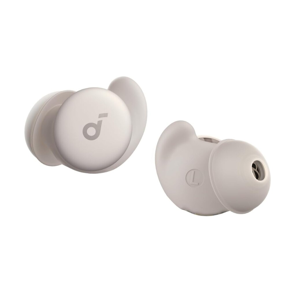 Fotografie Casti In-Ear Anker SoundCore Sleep A20, True Wireless, Bluetooth 5.3, Noise Blocking, Autonomie 80H, Alb