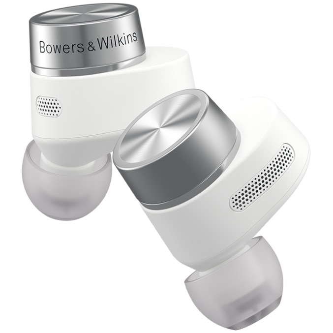 Fotografie Casti In-Ear Bowers & Wilkins PI7 S2, True Wireless, Bluetooth, Microfon, Alb